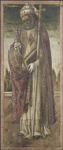 Wikioo.org - The Encyclopedia of Fine Arts - Painting, Artwork by Vittore Crivelli - SAINT PIERRE
