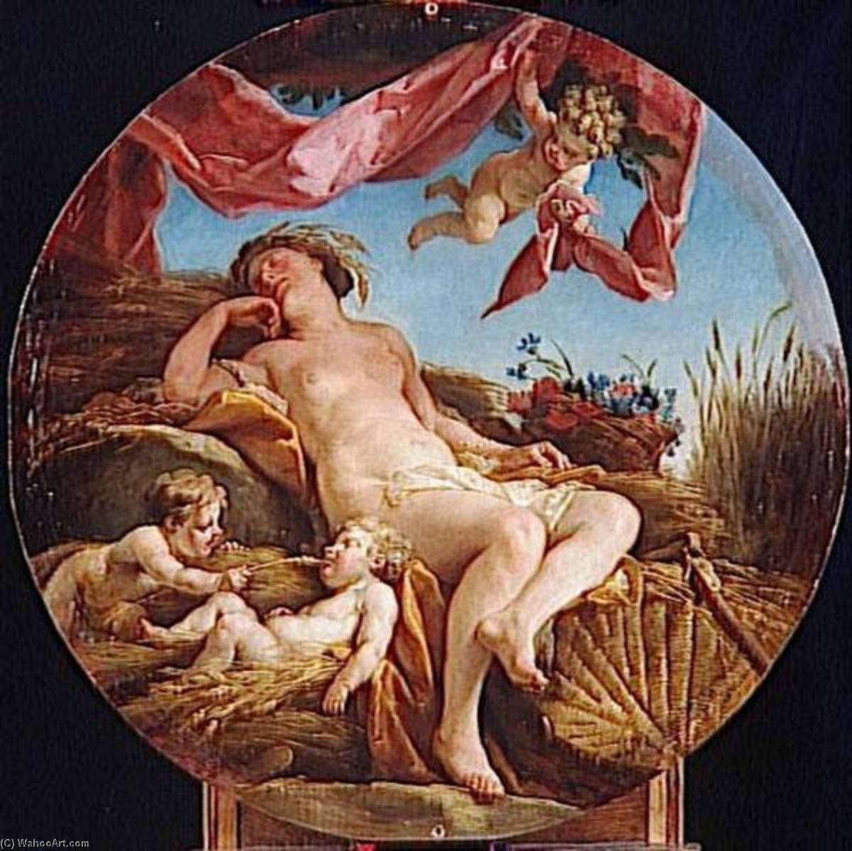 Wikioo.org - The Encyclopedia of Fine Arts - Painting, Artwork by Jean Bernard Restout - L'ETE