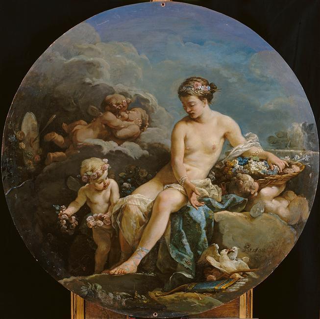 Wikioo.org - The Encyclopedia of Fine Arts - Painting, Artwork by Jean Bernard Restout - Le Printemps