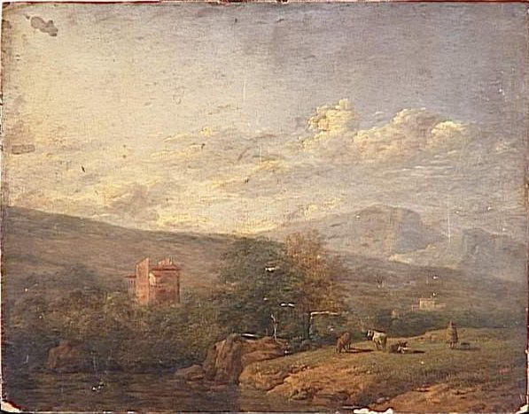 Wikioo.org - The Encyclopedia of Fine Arts - Painting, Artwork by Auguste Xavier Leprince - PAYSAGE