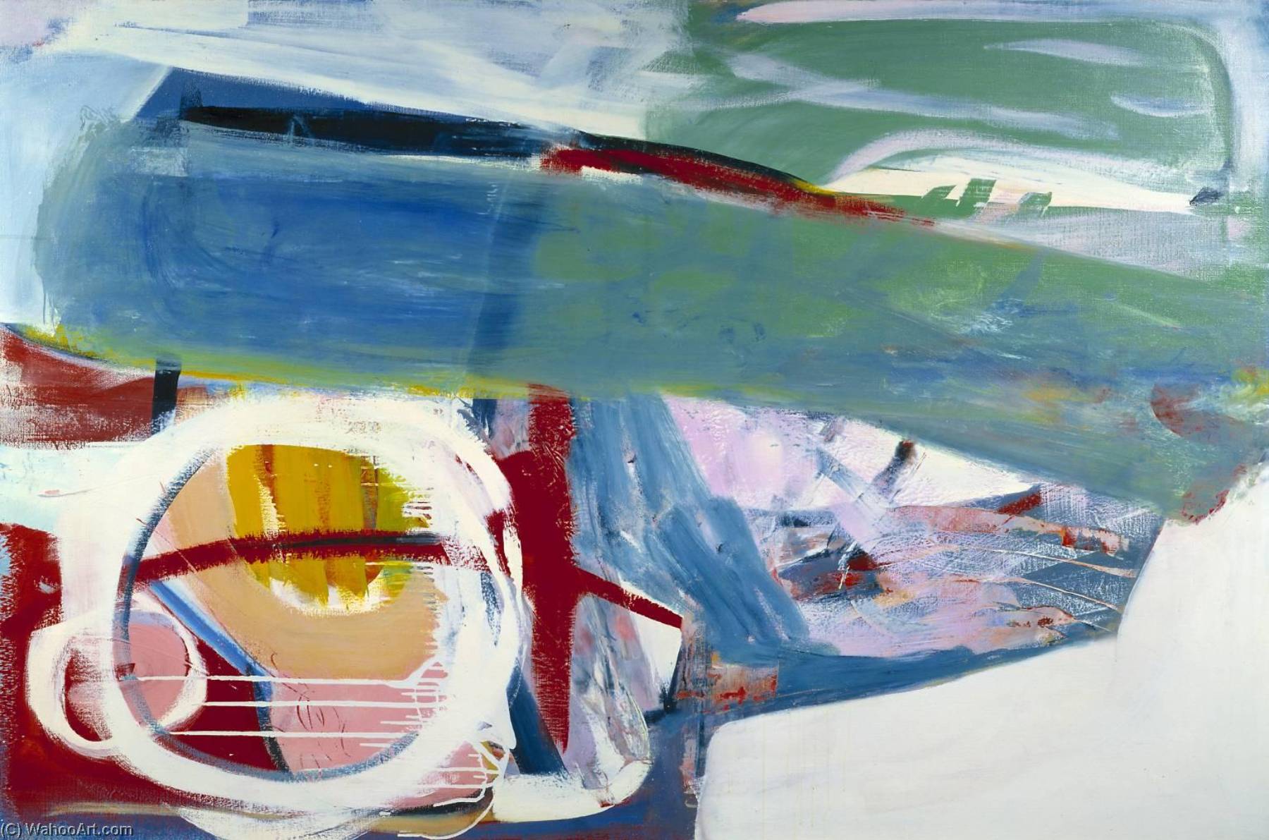 Wikioo.org - The Encyclopedia of Fine Arts - Painting, Artwork by Peter Lanyon - Wreck