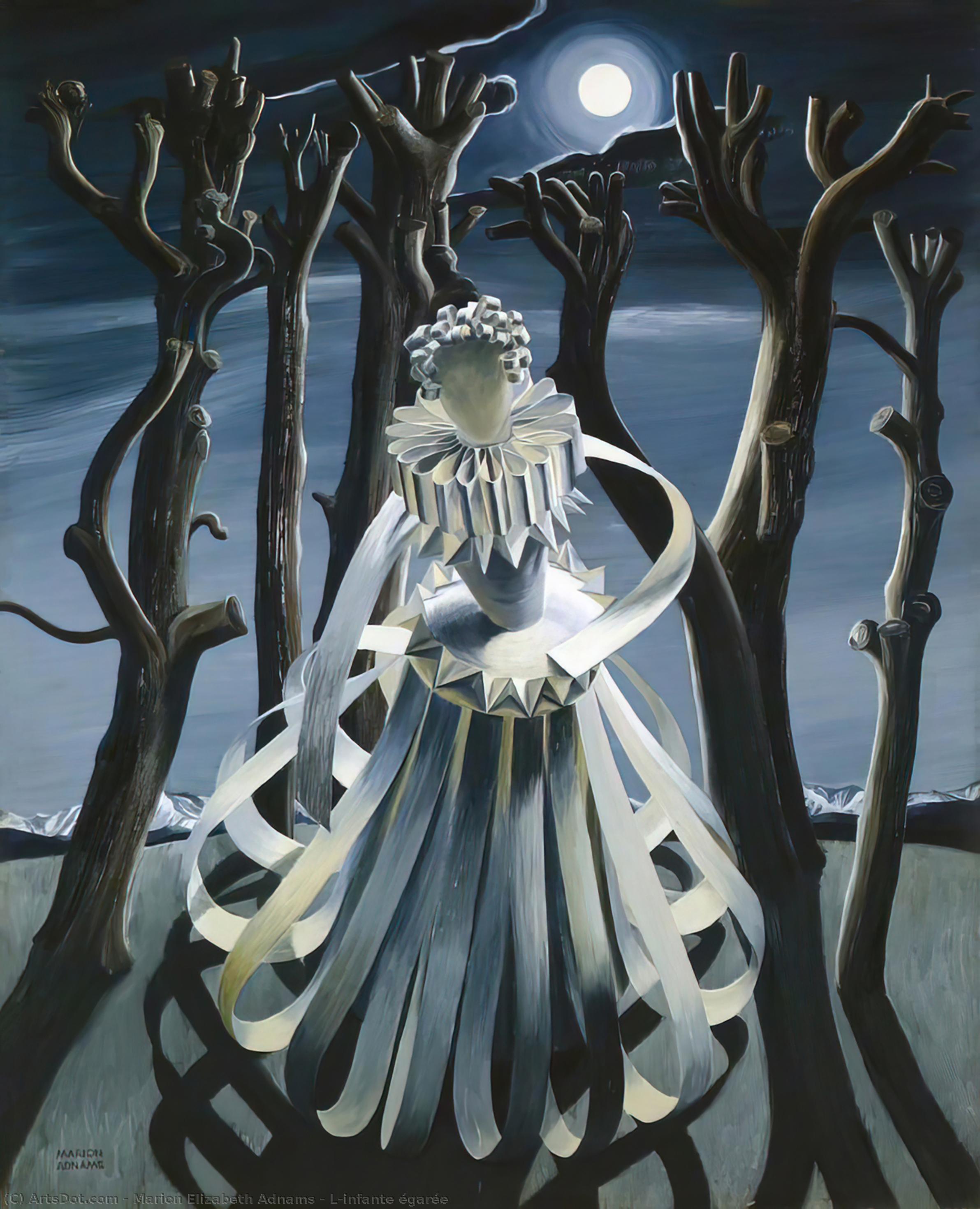 WikiOO.org - Εγκυκλοπαίδεια Καλών Τεχνών - Ζωγραφική, έργα τέχνης Marion Elizabeth Adnams - The Lost Infanta