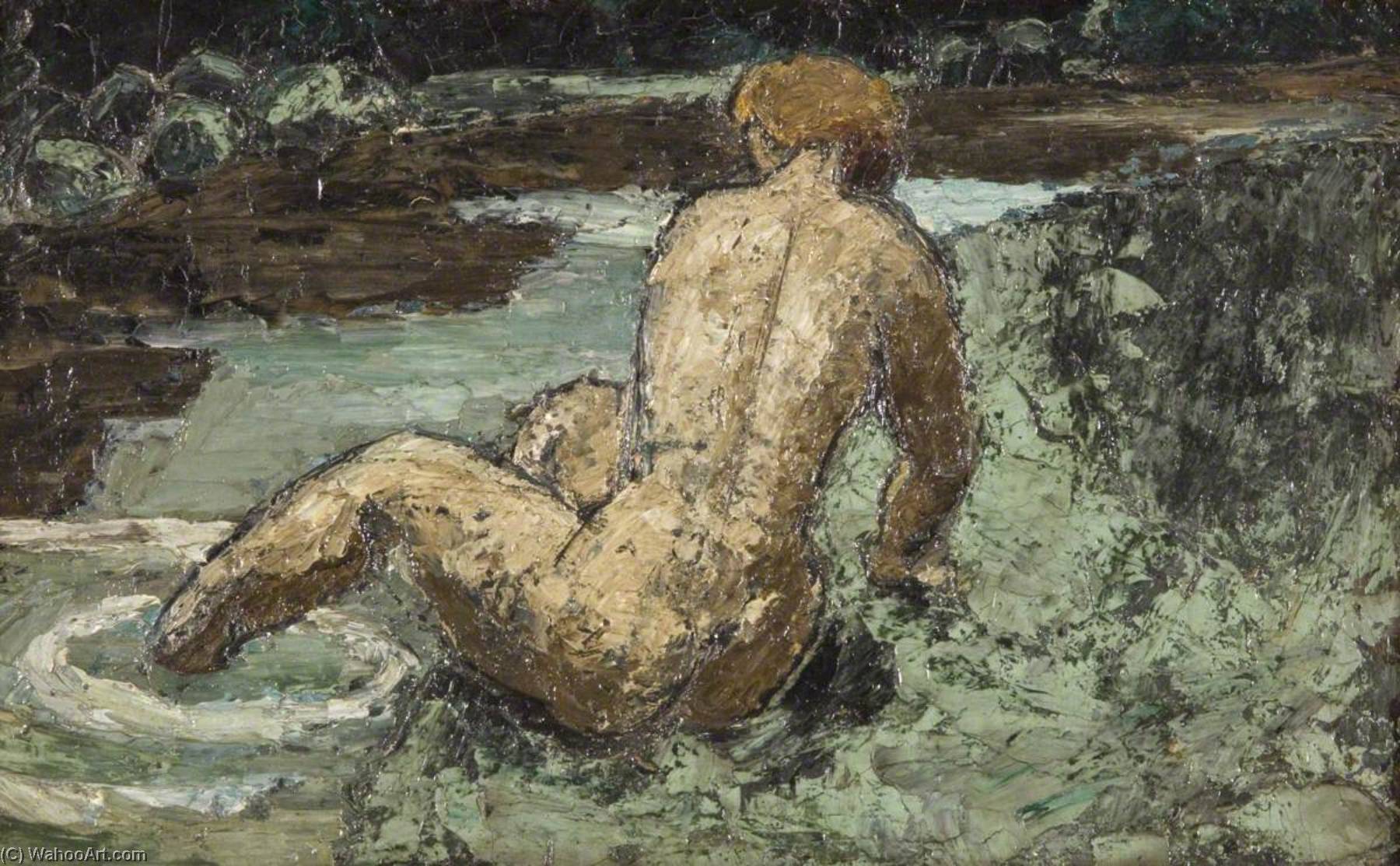 Wikioo.org - The Encyclopedia of Fine Arts - Painting, Artwork by Maurice Marinot - The Bather
