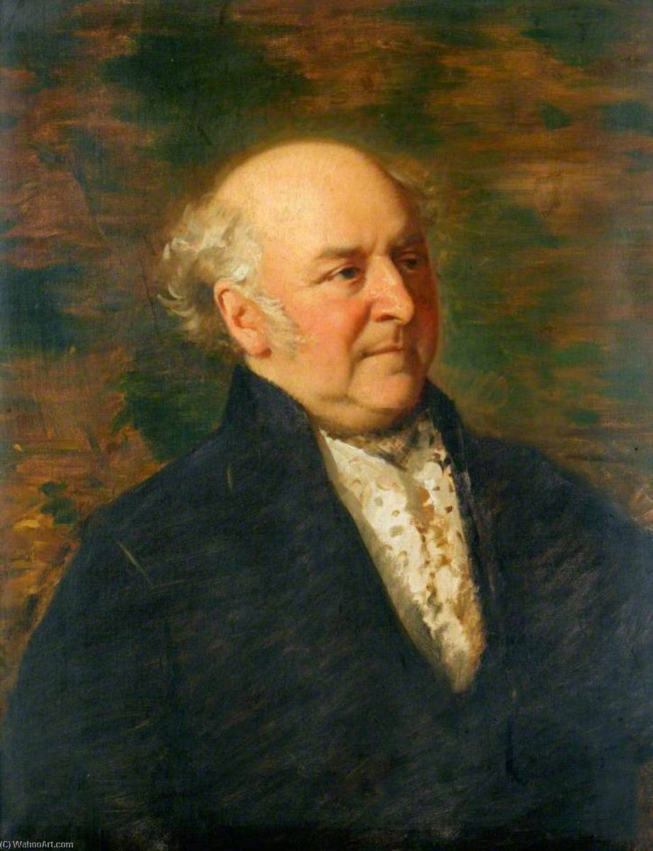 Wikioo.org - The Encyclopedia of Fine Arts - Painting, Artwork by Michele Gordigiani - Richard Bethell (1800–1873), 1st Baron Westbury, Lord Chancellor