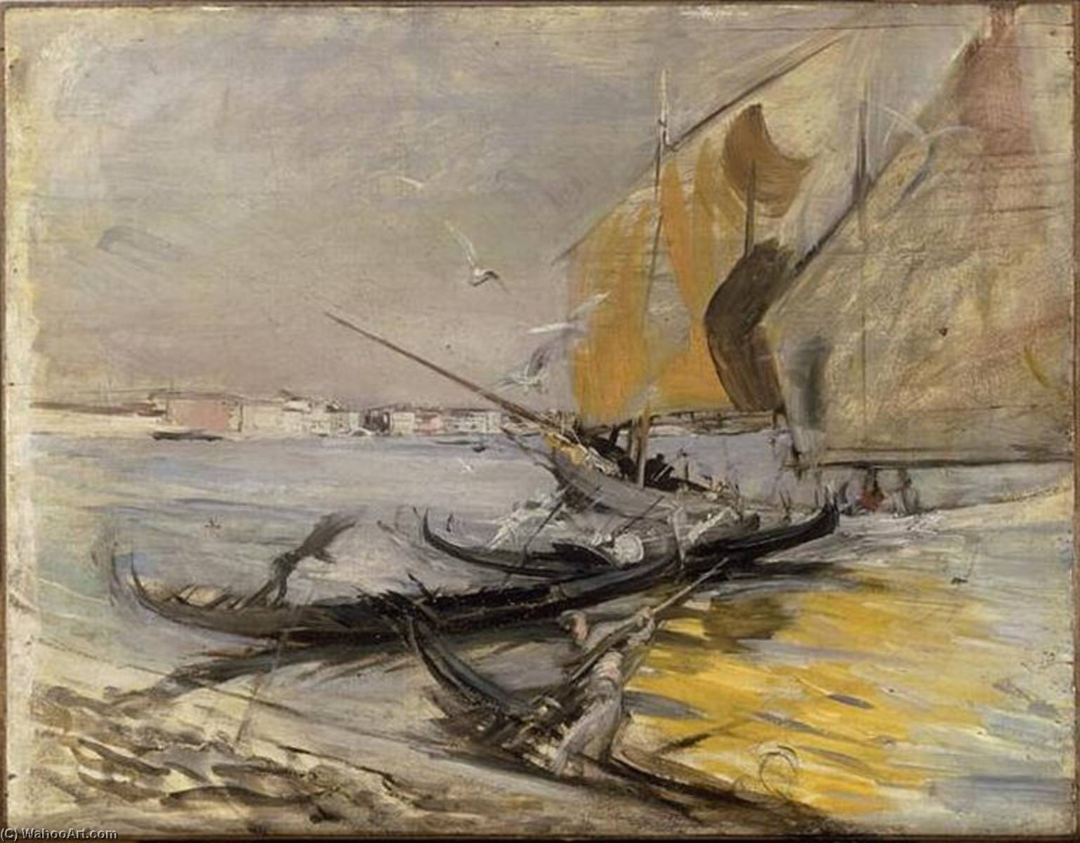 Wikioo.org – L'Enciclopedia delle Belle Arti - Pittura, Opere di Giovanni Boldini - venezia