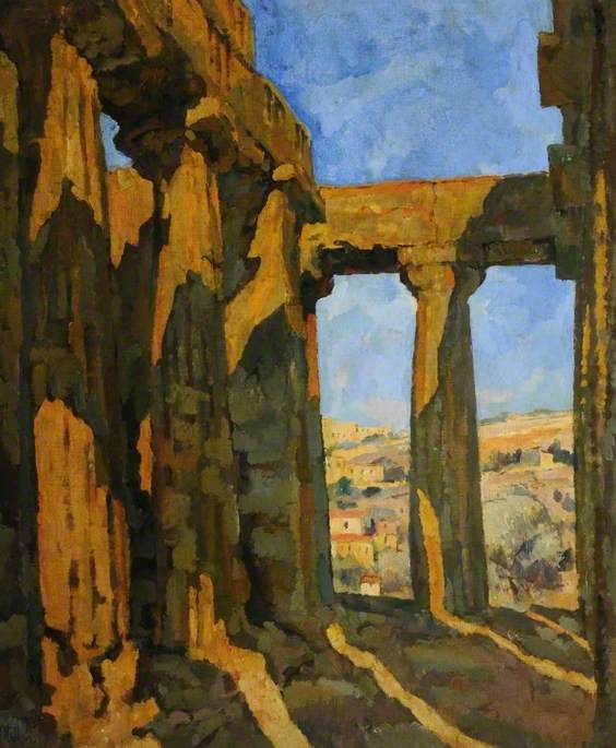 Wikioo.org - The Encyclopedia of Fine Arts - Painting, Artwork by Alfredo Müller - Ruins