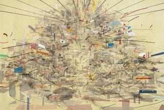 Wikioo.org - The Encyclopedia of Fine Arts - Painting, Artwork by Julie Mehretu - Empirical Construction, Istanbul