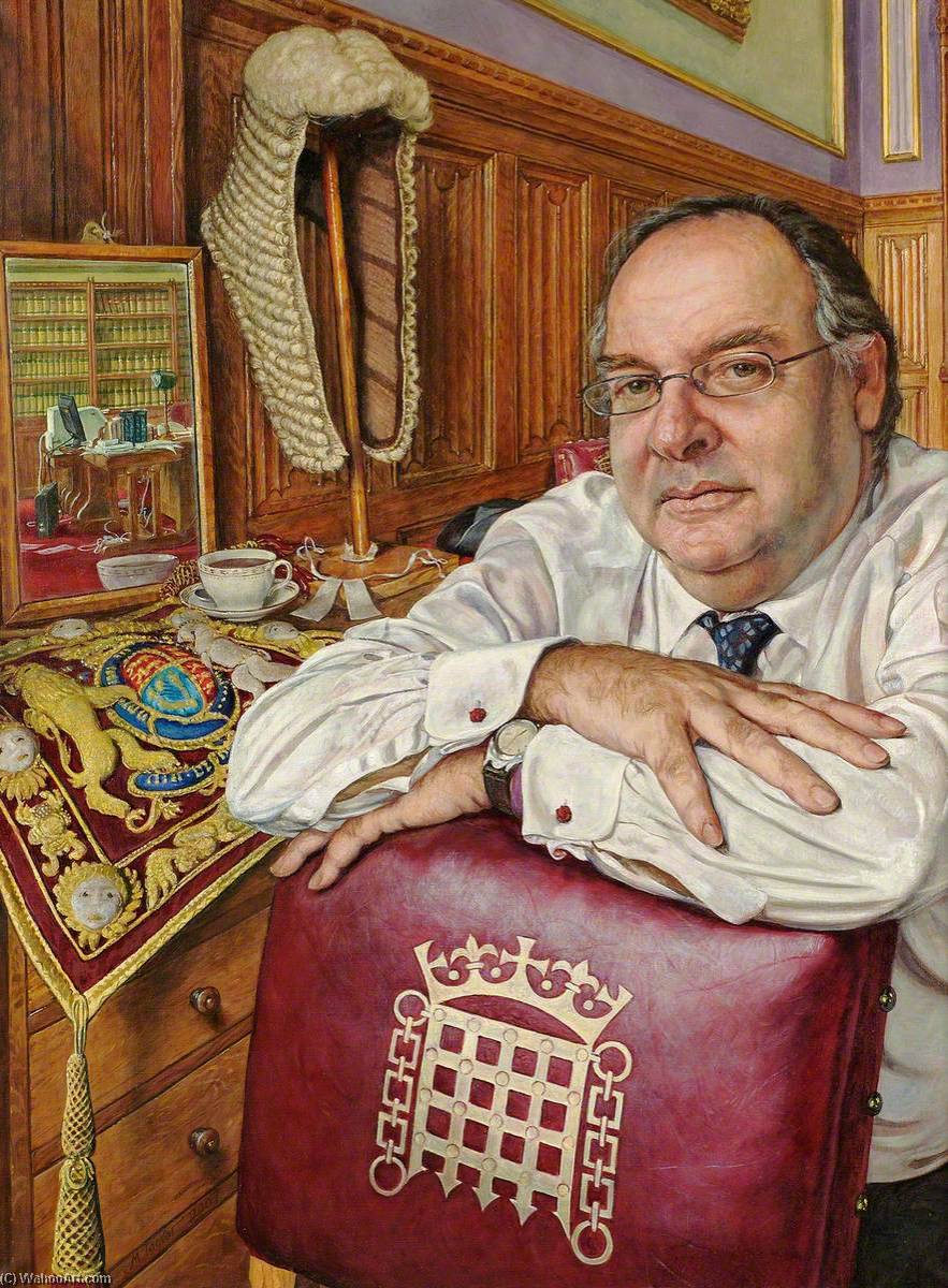 Wikioo.org - The Encyclopedia of Fine Arts - Painting, Artwork by Michael Taylor - Lord Falconer of Thoroton, Lord Chancellor