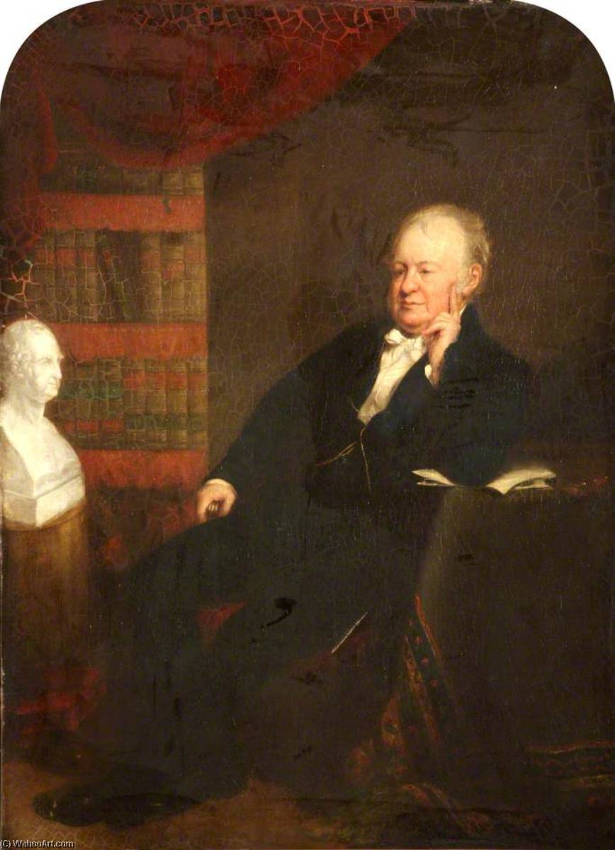 Wikioo.org - The Encyclopedia of Fine Arts - Painting, Artwork by Thomas Henry Illidge - Reverend William Shepherd (1768–1847)