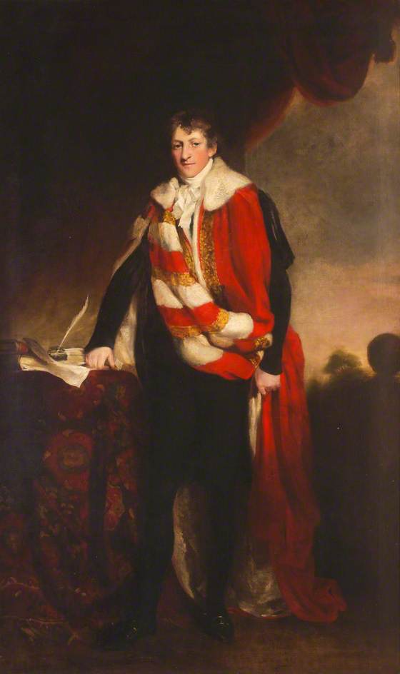Wikioo.org - The Encyclopedia of Fine Arts - Painting, Artwork by John James Masquerier - George Augustus Chichester (1769–1844), 2nd Marquess of Donegall