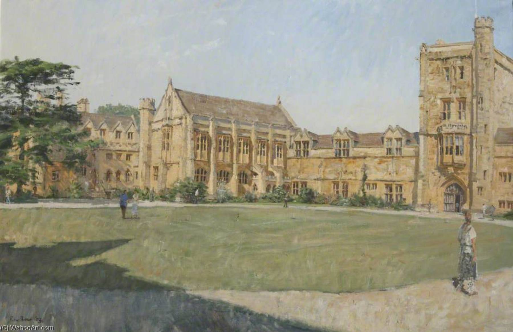 Wikioo.org - The Encyclopedia of Fine Arts - Painting, Artwork by Peter Brown - Mansfield College