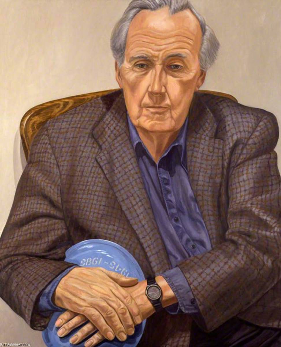Wikioo.org - The Encyclopedia of Fine Arts - Painting, Artwork by Philip Pearlstein - Sir Brian Edward Urquhart