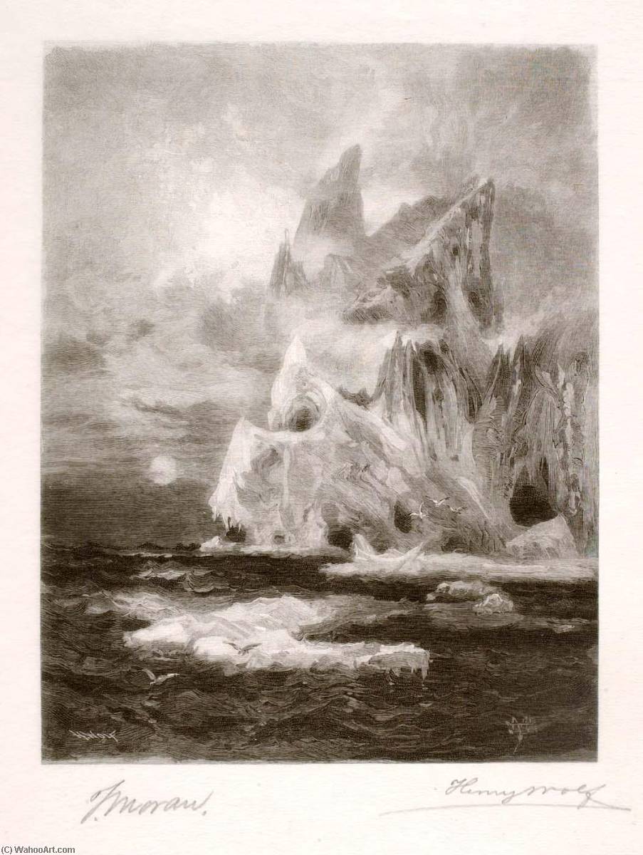 Wikioo.org - The Encyclopedia of Fine Arts - Painting, Artwork by Henry Wolf - The Story of the Iceberg
