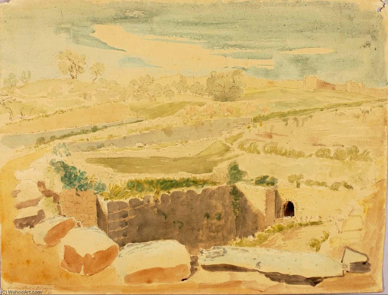 WikiOO.org - Encyclopedia of Fine Arts - Lukisan, Artwork Miner Kilbourne Kellogg - Lower Pool at Silvaro