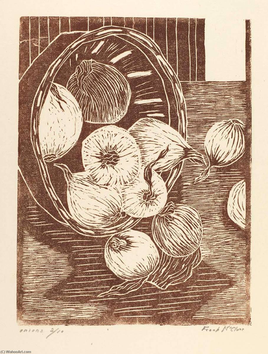 WikiOO.org - Encyclopedia of Fine Arts - Lukisan, Artwork Frank Mcclure - Onions