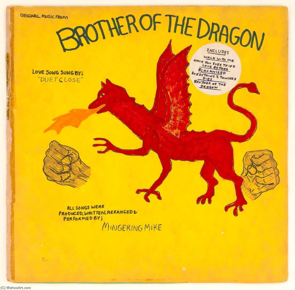 WikiOO.org - Encyclopedia of Fine Arts - Lukisan, Artwork Mingering Mike - ORIGINAL MUSIC FROM BROTHER OF THE DRAGON