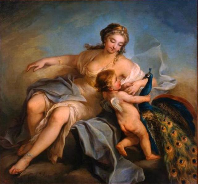 WikiOO.org - Encyclopedia of Fine Arts - Lukisan, Artwork Charles-André Van Loo (Carle Van Loo) - Juno