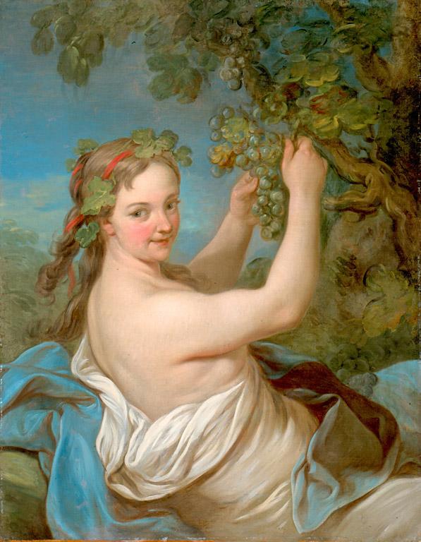 WikiOO.org - Encyclopedia of Fine Arts - Lukisan, Artwork Charles-André Van Loo (Carle Van Loo) - Erigone
