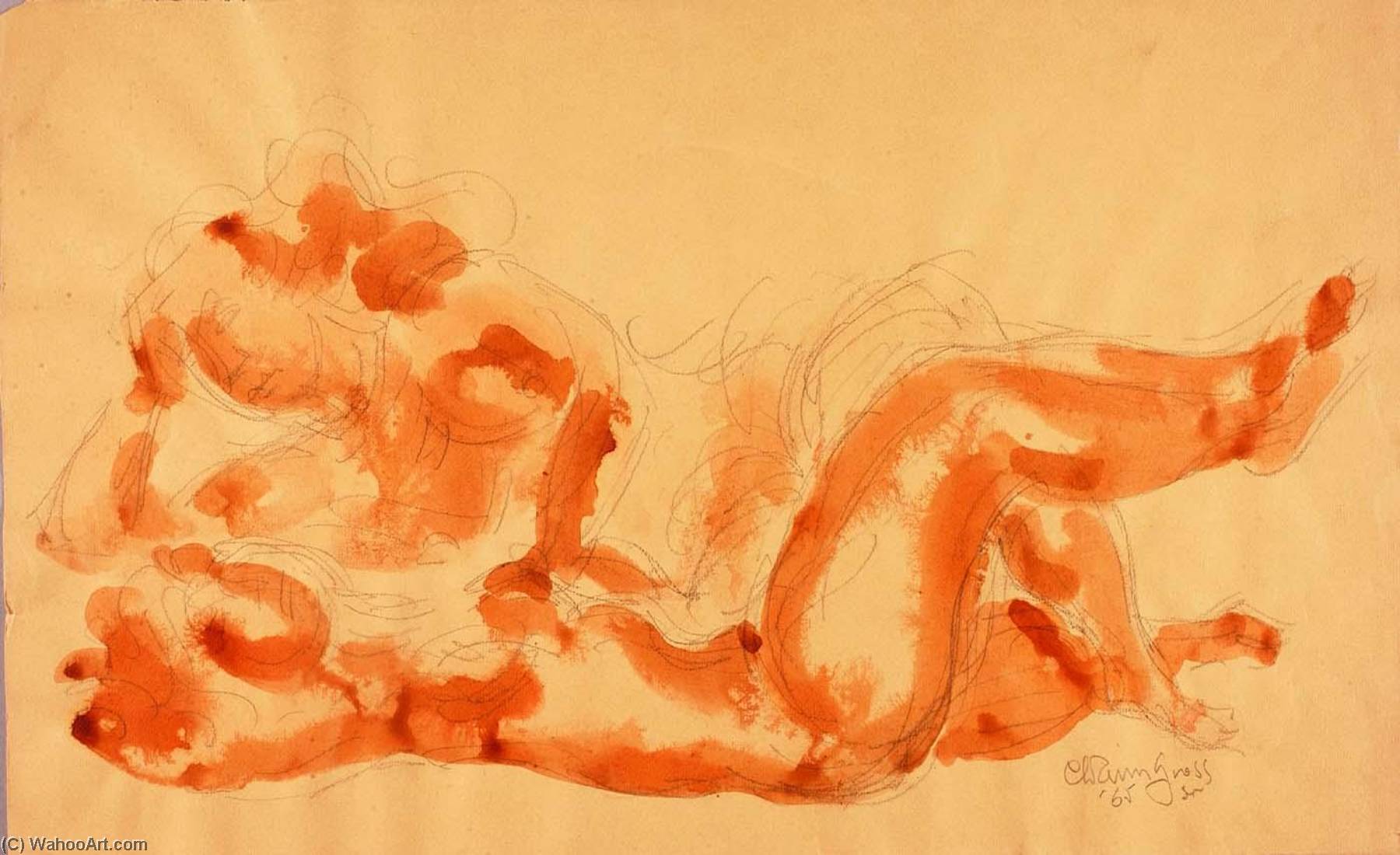 WikiOO.org - Enciklopedija likovnih umjetnosti - Slikarstvo, umjetnička djela Chaim Gross - Two Girls ( 11)