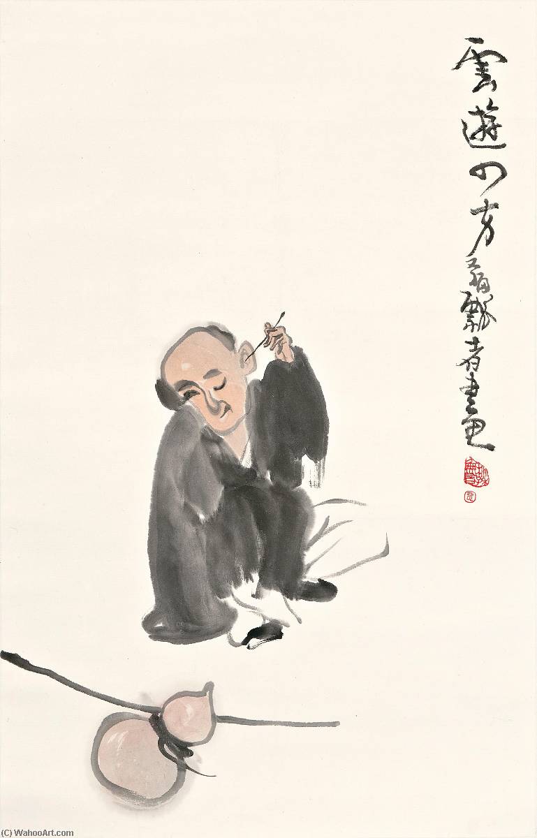 WikiOO.org - Encyclopedia of Fine Arts - Lukisan, Artwork Jia Youfu - SCHOLAR