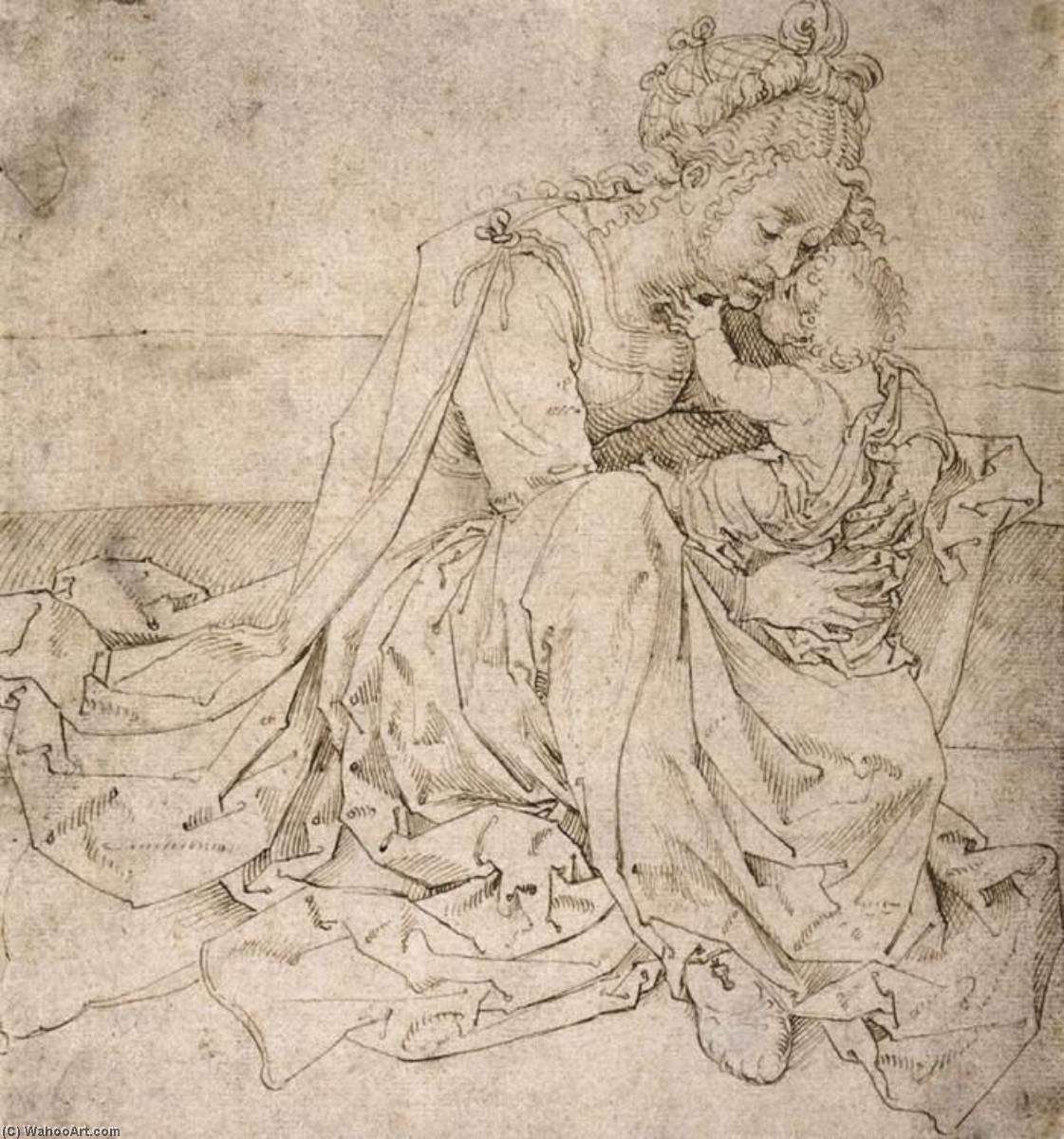 WikiOO.org - Encyclopedia of Fine Arts - Lukisan, Artwork Jan Gossart - Virgin of Humility