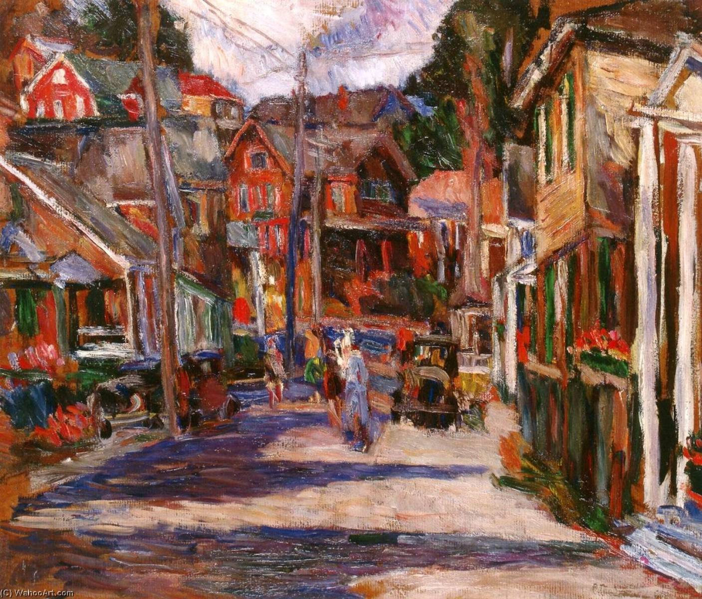 Wikioo.org - The Encyclopedia of Fine Arts - Painting, Artwork by Abraham Manievich - Nantasket, Massachusetts