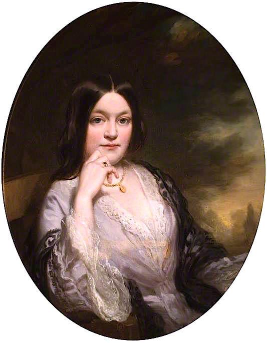 Wikioo.org - The Encyclopedia of Fine Arts - Painting, Artwork by Henry Richard Graves - Mary, 7th Countess of Sandwich