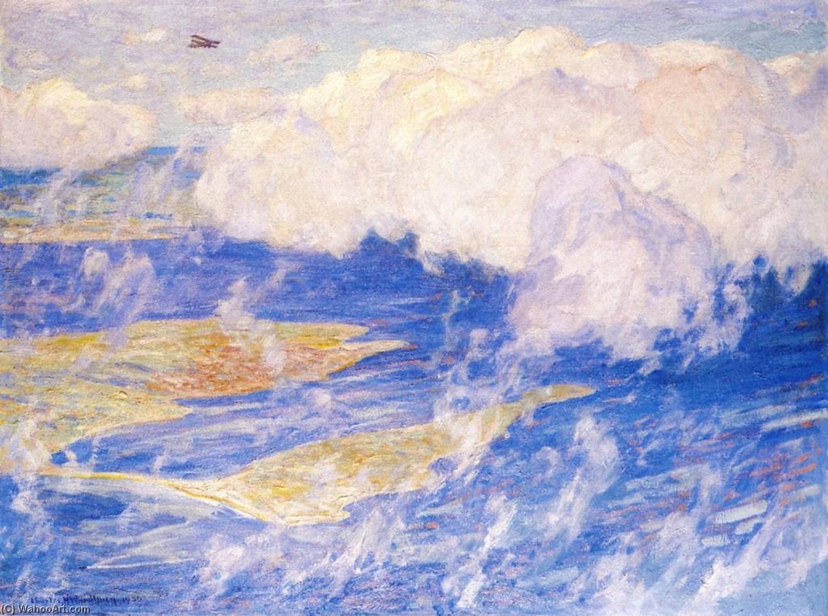 Wikioo.org - The Encyclopedia of Fine Arts - Painting, Artwork by Charles H Woodbury - Earth, Sea and Sky