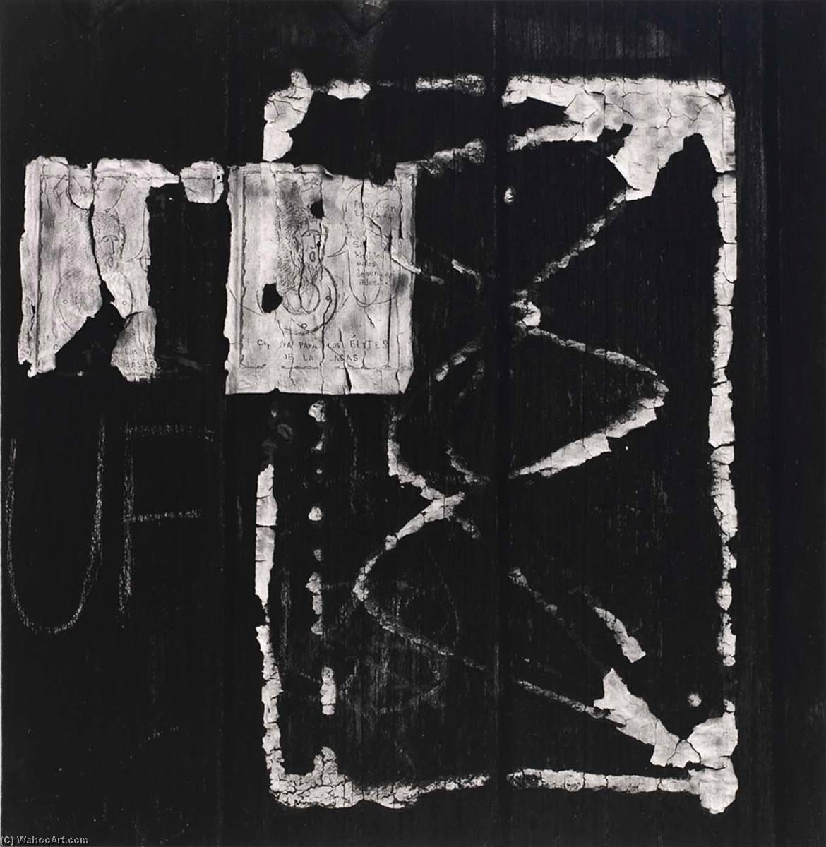 Wikioo.org - The Encyclopedia of Fine Arts - Painting, Artwork by Aaron Siskind - Mexico 71