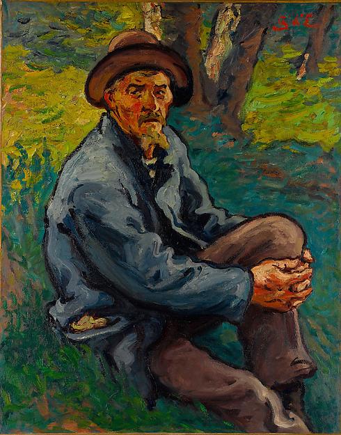 Wikioo.org - The Encyclopedia of Fine Arts - Painting, Artwork by Georges Despagnat - The Old Mushroom Gatherer