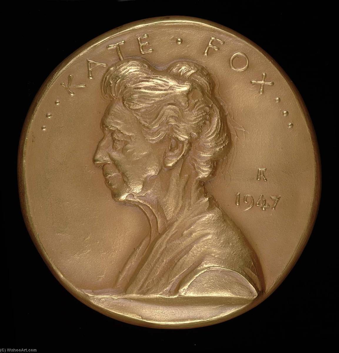 WikiOO.org - Encyclopedia of Fine Arts - Maleri, Artwork Anthony De Francisci - Kate Fox, Medal