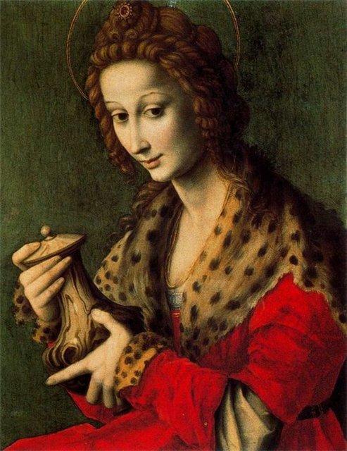 Wikioo.org - The Encyclopedia of Fine Arts - Painting, Artwork by Il Bacchiacca - Mary Magdalene