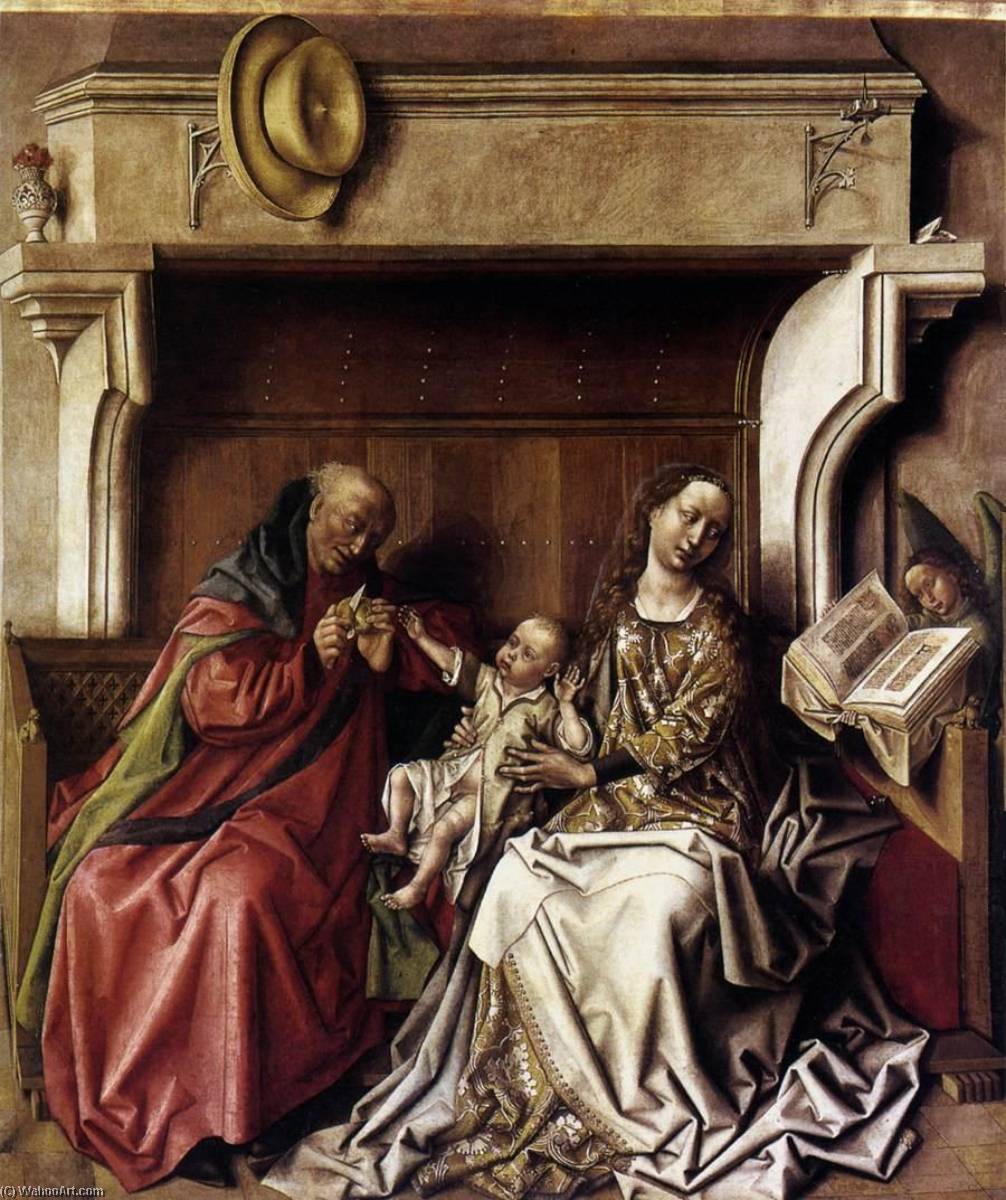 Wikioo.org - The Encyclopedia of Fine Arts - Painting, Artwork by Barthélemy D'eyck - Holy Family