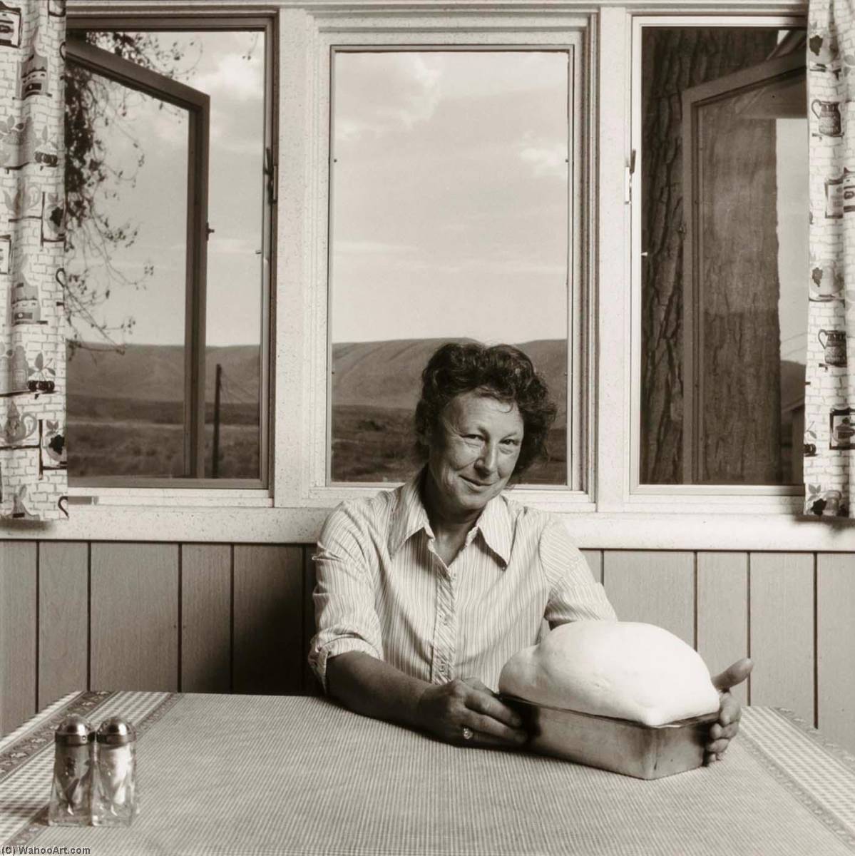 WikiOO.org - אנציקלופדיה לאמנויות יפות - ציור, יצירות אמנות Penny Diane Wolin - Ranch Cook, Nowood Cook House, from the Wyoming Documentary Survey Project