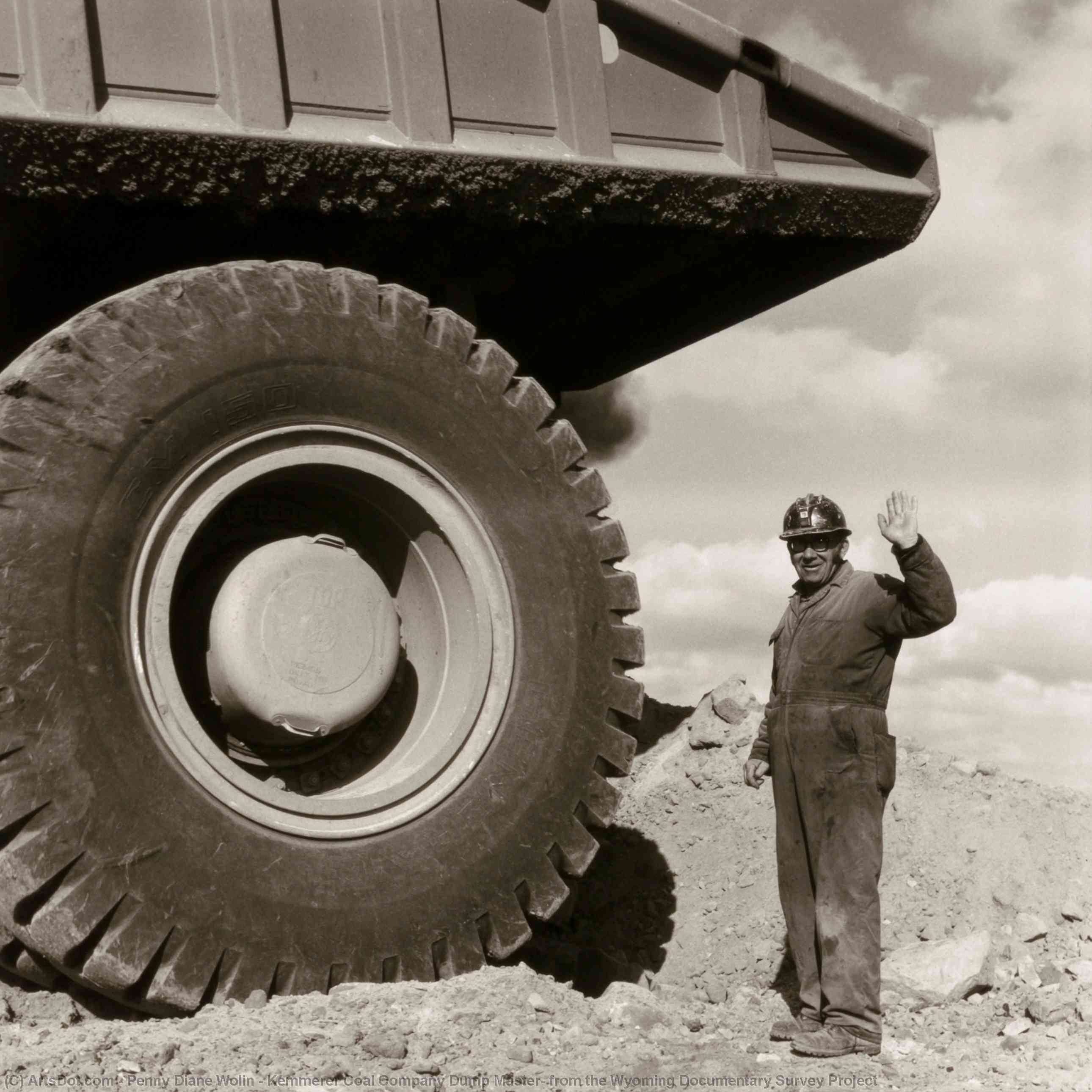 WikiOO.org - Енциклопедія образотворчого мистецтва - Живопис, Картини
 Penny Diane Wolin - Kemmerer Coal Company Dump Master, from the Wyoming Documentary Survey Project