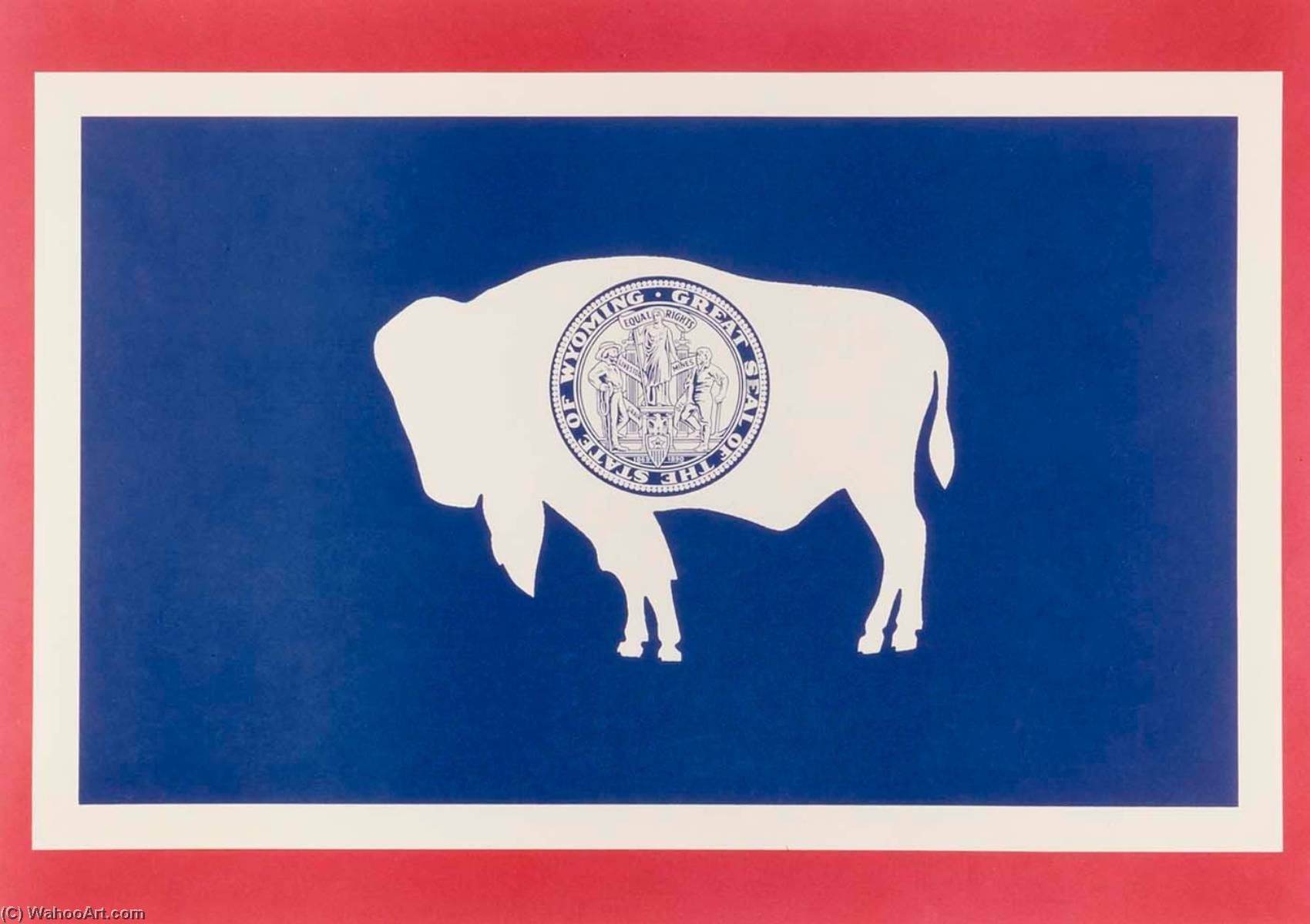 Wikioo.org – L'Enciclopedia delle Belle Arti - Pittura, Opere di Penny Diane Wolin - Presidente Piede di porco Carrettiere , Luglio 1979 , dal Wyoming Documentario Indagine Progetto