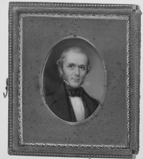 WikiOO.org - Encyclopedia of Fine Arts - Lukisan, Artwork John Carlin - Portrait of a Gentleman
