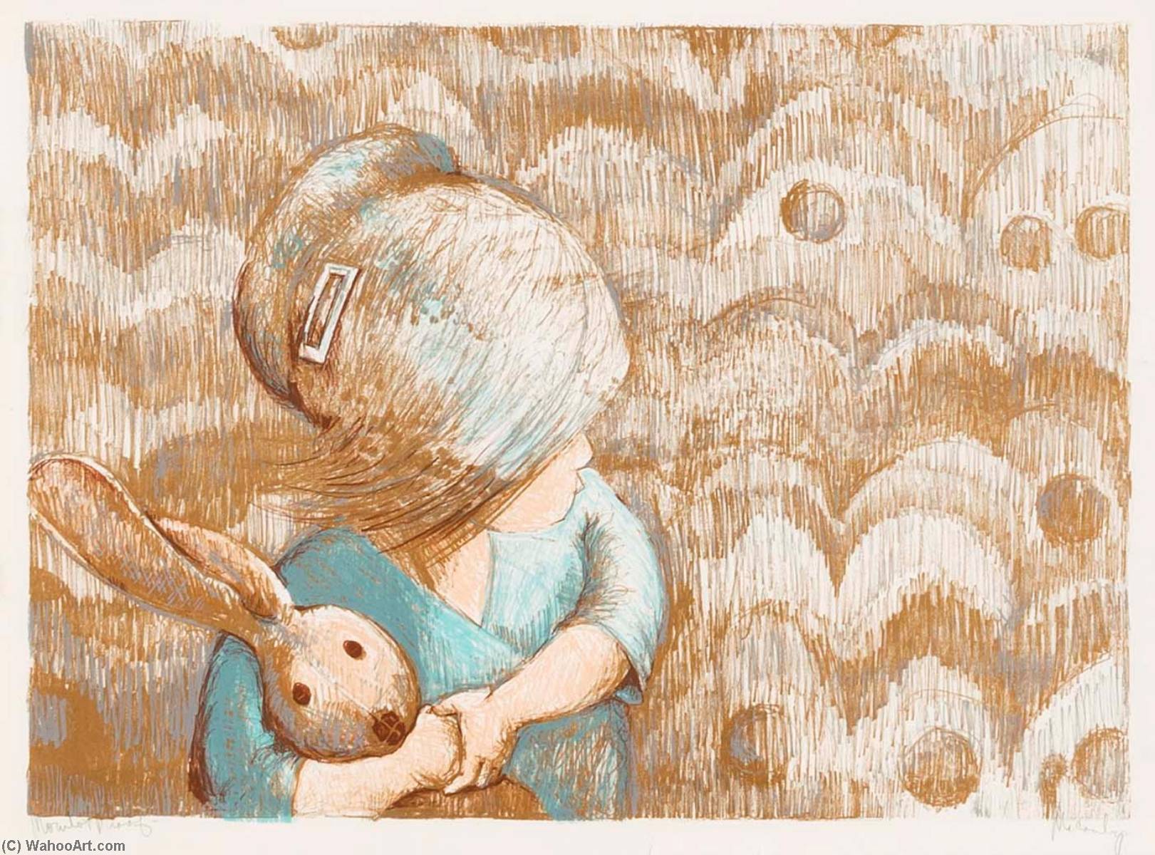 Wikioo.org – La Enciclopedia de las Bellas Artes - Pintura, Obras de arte de Bill Mccauley - el conejo