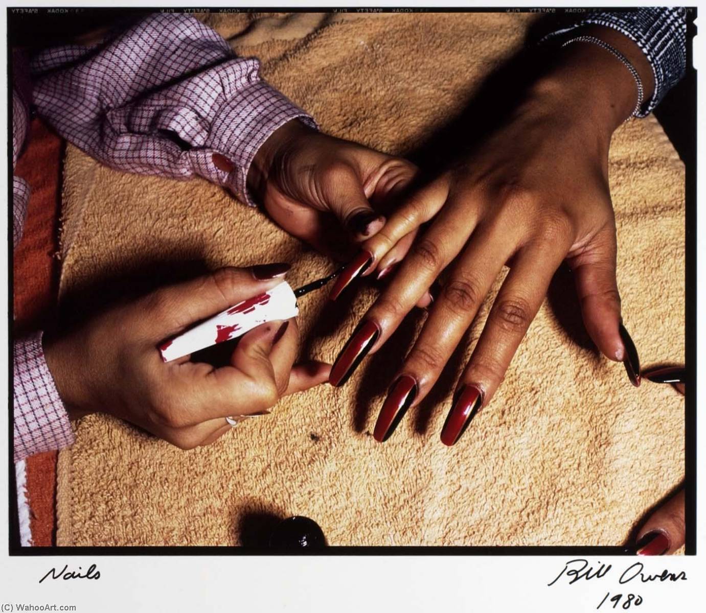 WikiOO.org - 백과 사전 - 회화, 삽화 Bill Owens - Nails, from the Los Angeles Documentary Project