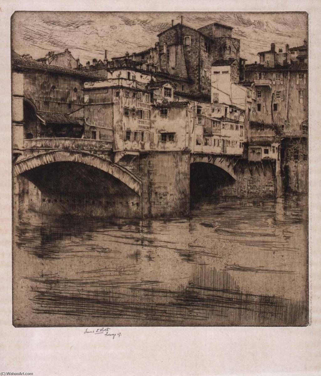 WikiOO.org - Enciclopedia of Fine Arts - Pictura, lucrări de artă Ernest D Roth - Old Florence