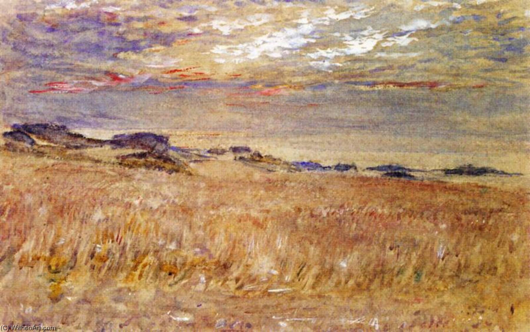 WikiOO.org - Енциклопедія образотворчого мистецтва - Живопис, Картини
 William Mctaggart - The Land near the Sea