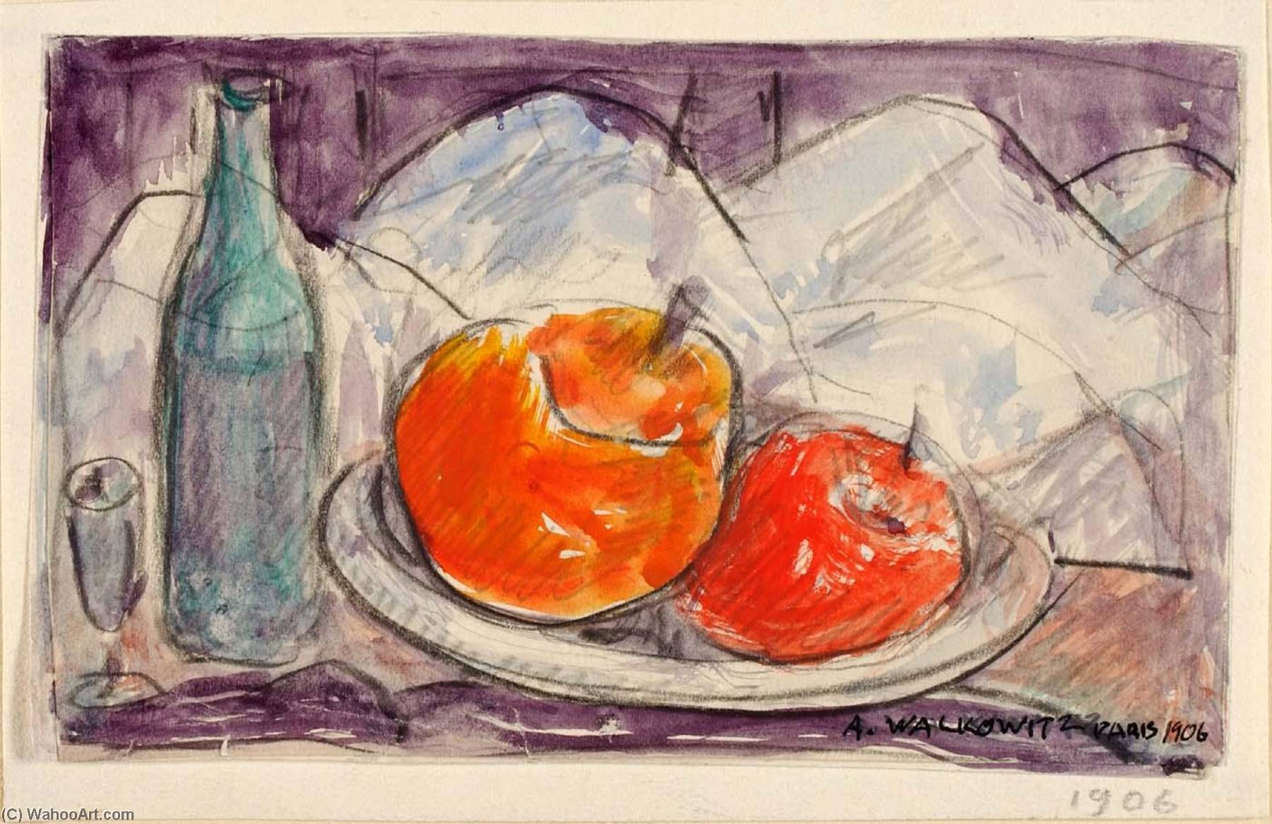 Wikioo.org - The Encyclopedia of Fine Arts - Painting, Artwork by Abraham Walkowitz - Still Life