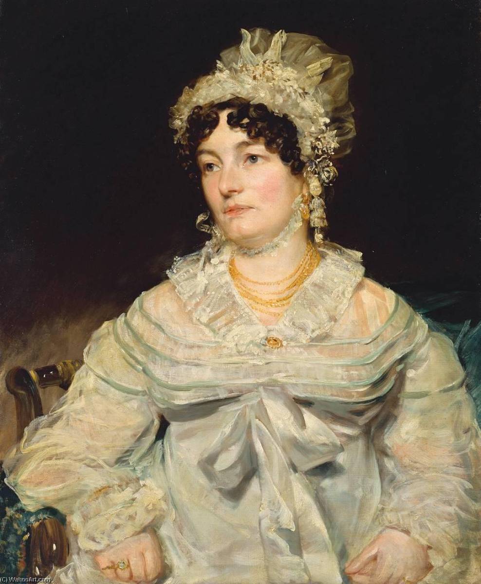 Wikioo.org - สารานุกรมวิจิตรศิลป์ - จิตรกรรม John Constable - Mrs James Andrew