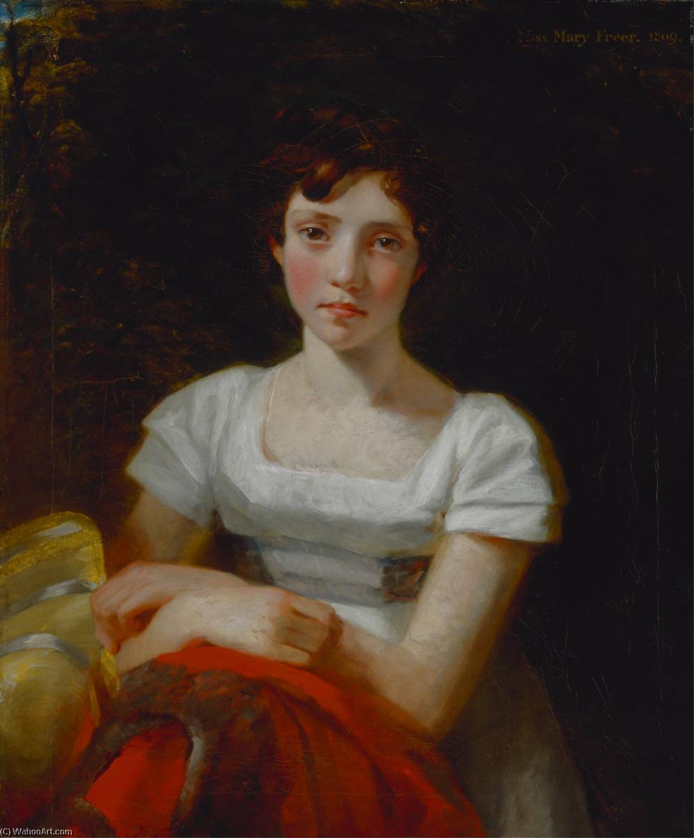 WikiOO.org – 美術百科全書 - 繪畫，作品 John Constable - 玛丽·弗里尔