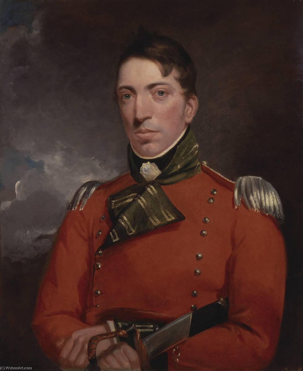 WikiOO.org - Enciklopedija dailės - Tapyba, meno kuriniai John Constable - Captain Richard Gubbins