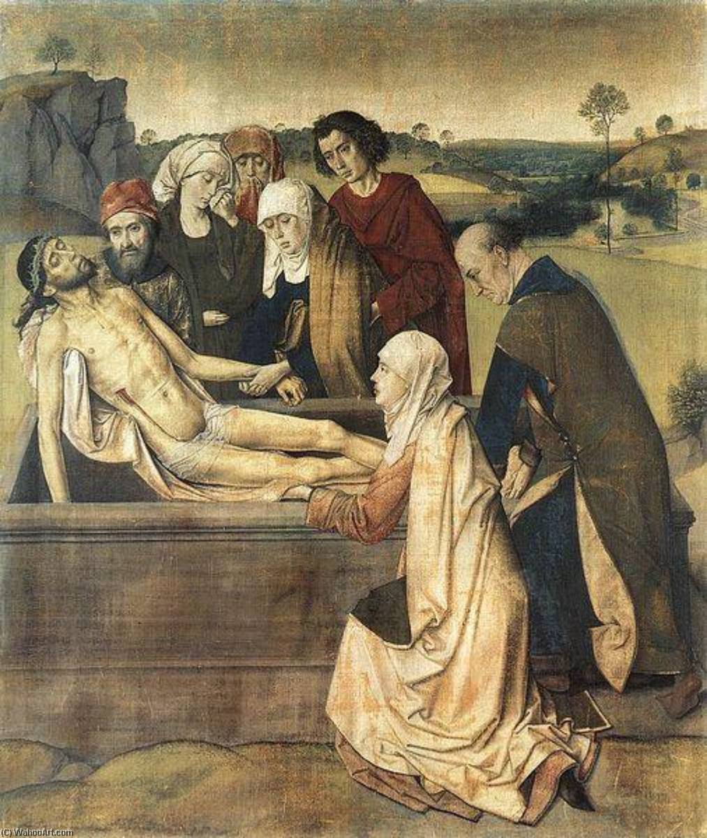 Wikioo.org - The Encyclopedia of Fine Arts - Painting, Artwork by Dierec Bouts - The Entombment