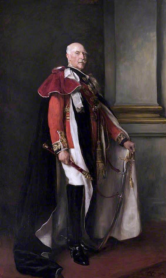 Wikioo.org - The Encyclopedia of Fine Arts - Painting, Artwork by Arthur Stockdale Cope - Field Marshal HRH Arthur William Patrick Albert, Duke of Connaught and Strathearn