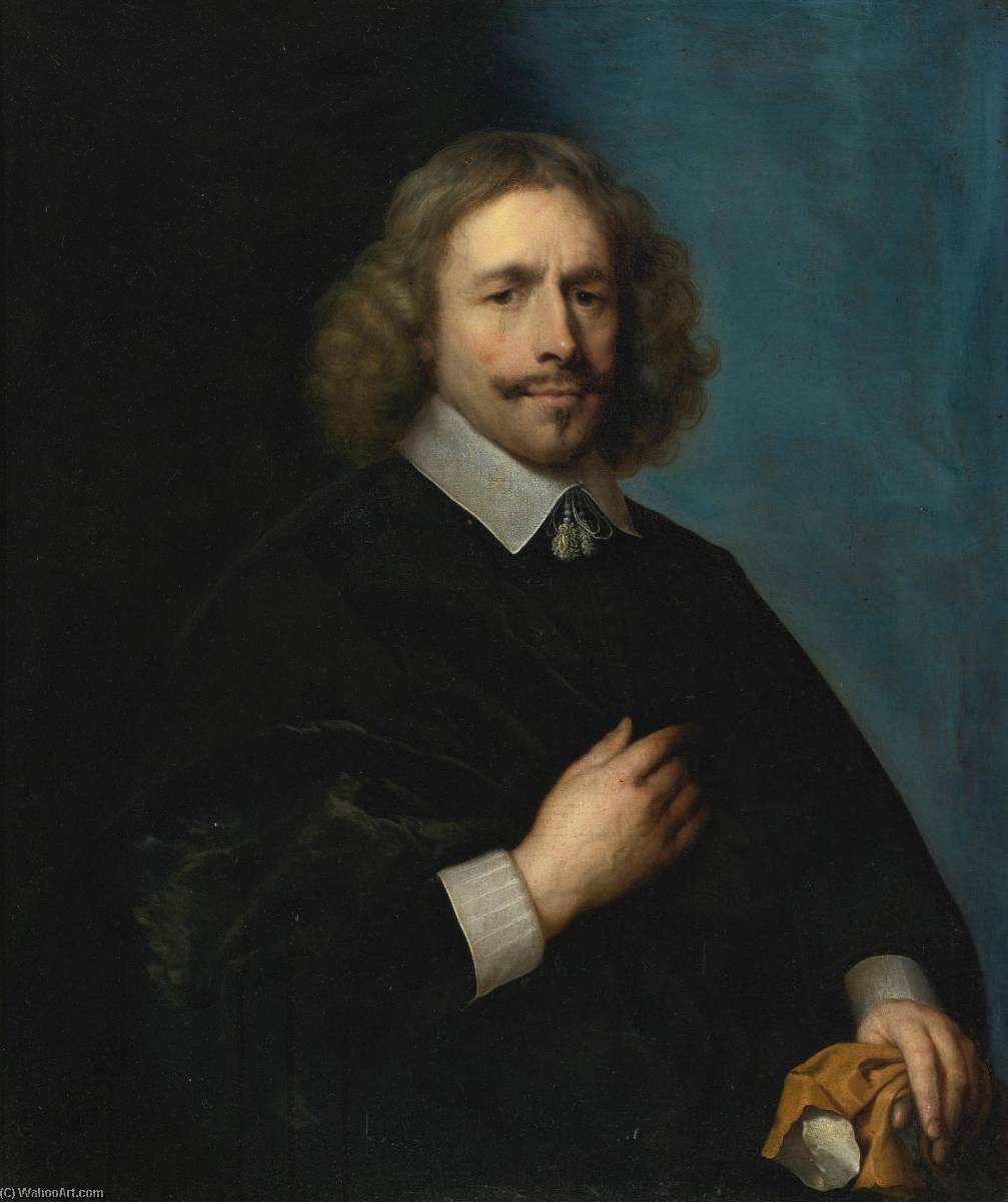 Wikioo.org - The Encyclopedia of Fine Arts - Painting, Artwork by Cornelis Jonson Van Ceulen - Portrait of a man