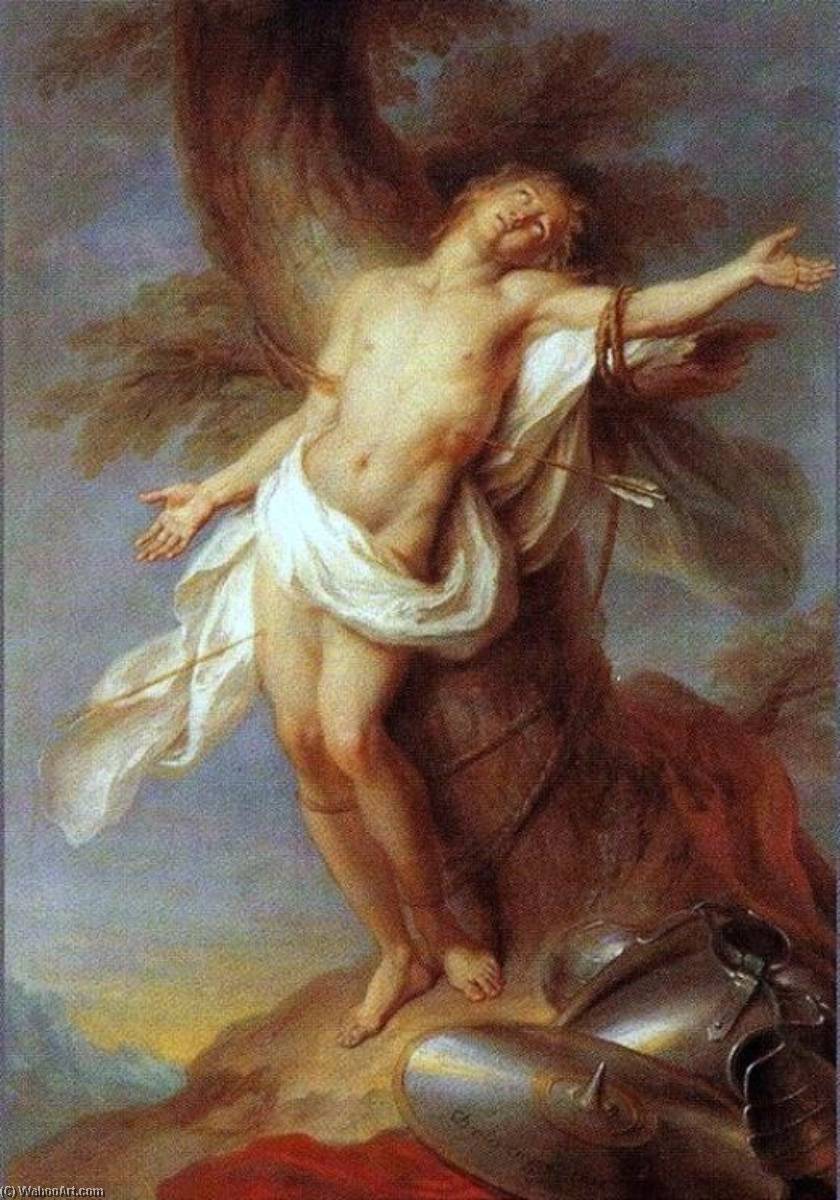 Wikioo.org - The Encyclopedia of Fine Arts - Painting, Artwork by Charles Antoine Coypel Iv - The Martyrdom of Saint Sebastian