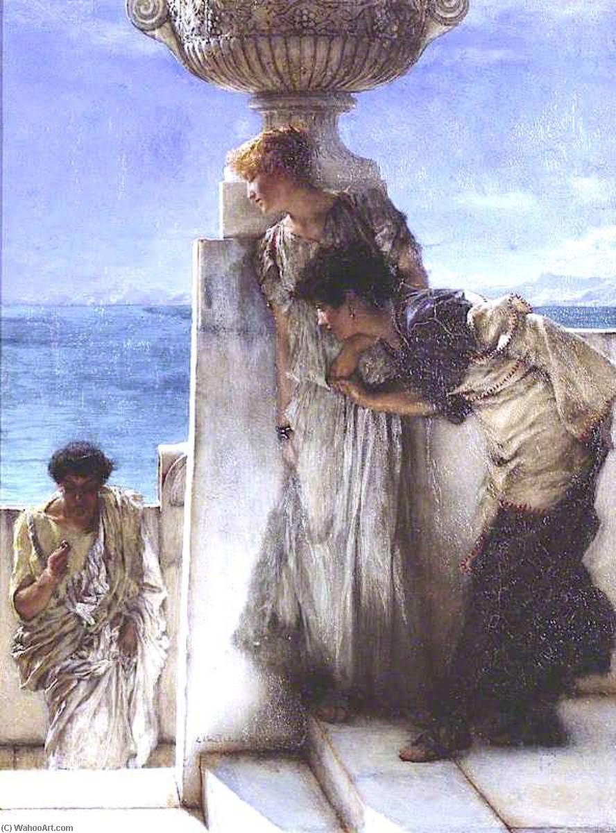 Wikioo.org - The Encyclopedia of Fine Arts - Painting, Artwork by Lawrence Alma-Tadema - A Foregone Conclusion